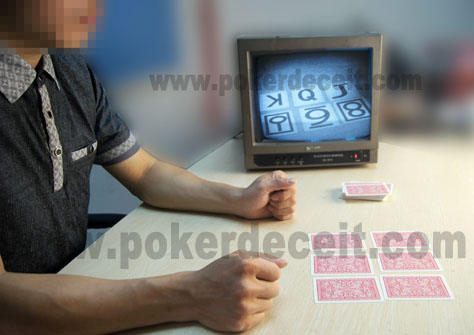 Infrared Marked playing cards cheating